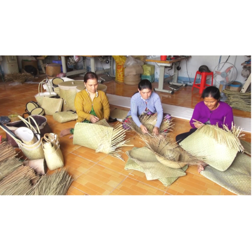 Nghề Đan Cỏ Bàng Xã Phú Mỹ Nét Đẹp Thủ Công Truyền Thống