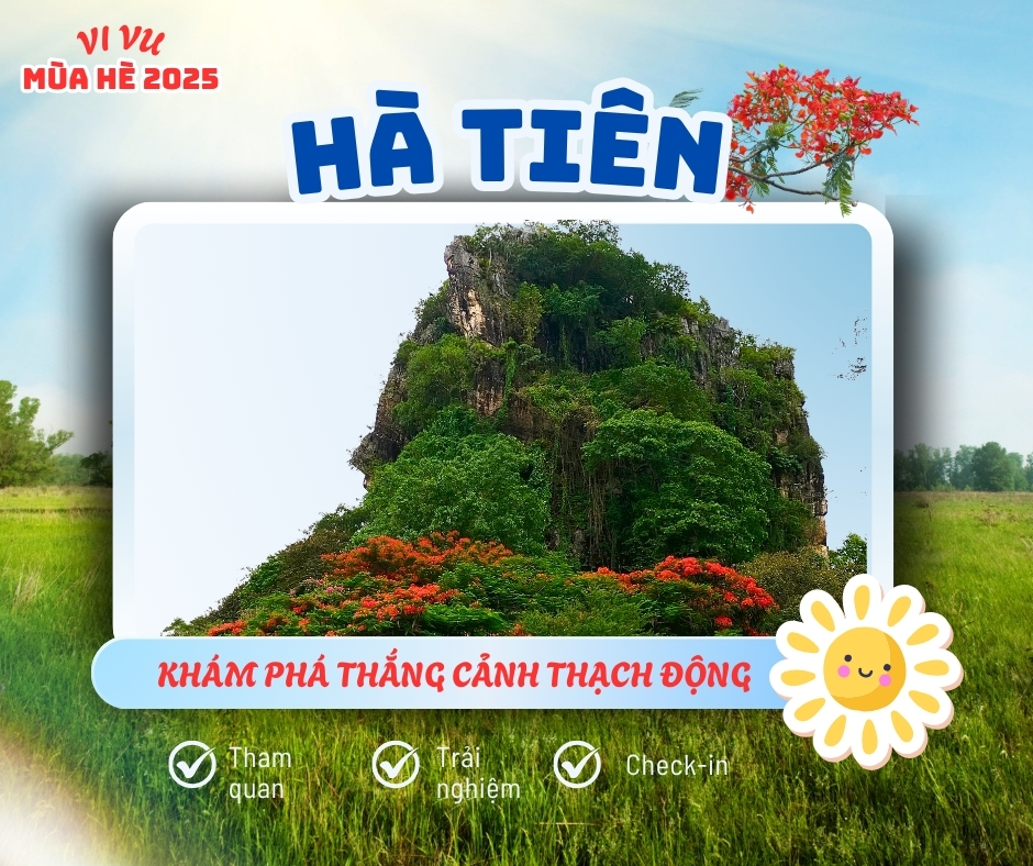 "Bật chế độ hè" Vi vu Hà Tiên không giới hạn