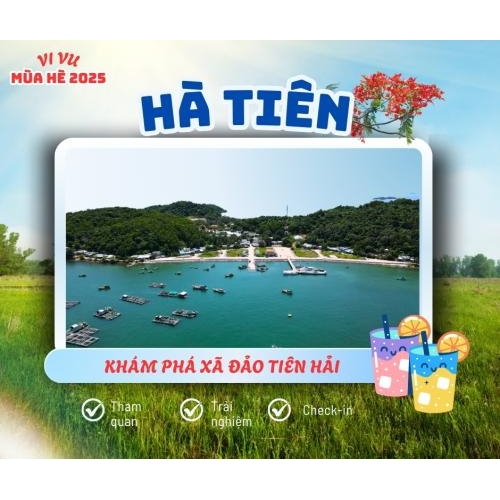 "Bật chế độ hè" Vi vu Hà Tiên không giới hạn